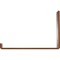 Ekena Millwork Steel Hanging Shelf Bracket, Hammered Copper 2"W x 10"D x 6 1/2"H BKTM02X10X06HSHCO - alternate 2